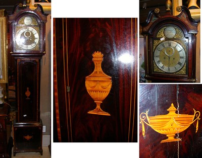 Lot 346 - Georgian Style Marquetry Inlaid Mahogany Tall...