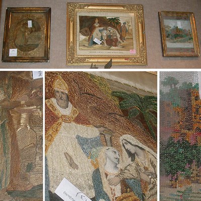 Lot 630 - Group of Three Gilt Framed Pictorials