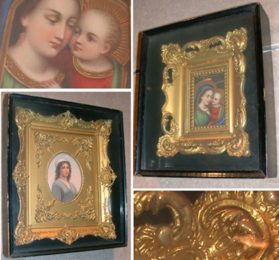 Lot 425 - Group of Four Framed Plaques