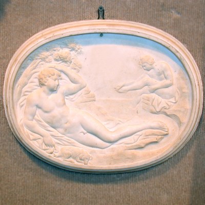 Lot 427 - Neoclassical Style Marble Plaque