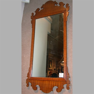 Lot 522 - Federal Style Tiger Maple Mirror