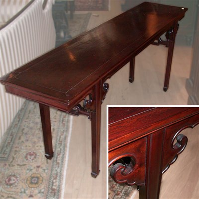Lot 483 - Chinese Hardwood Altar Table