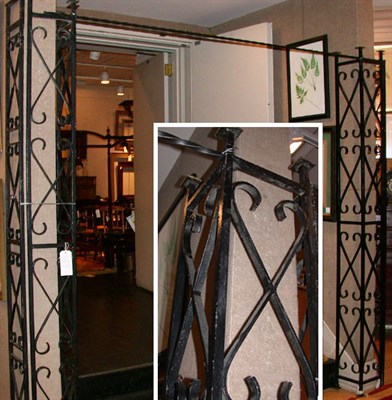 Lot 274A - Painted Iron Room Divider