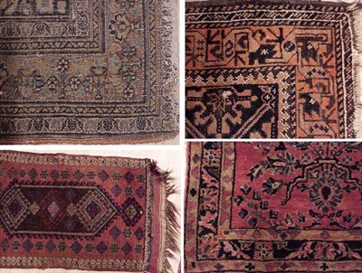 Lot 771 - Khorassan Rug, Belouch Rug, Konya Yastik and...