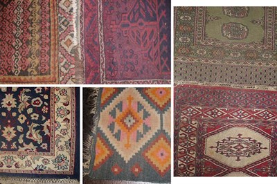 Lot 772 - Bergama Rug, Kurdish Rug, Romanian Kilim,...