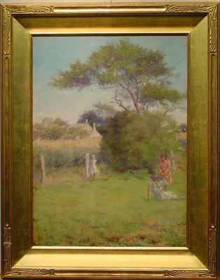 Lot 42 - Emma Eilers 19th/20th Century A LAZY SPRING...