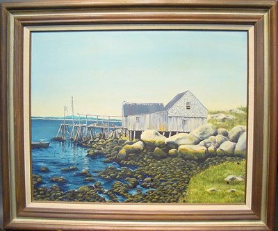 Lot 11 - Oscar Anderson American, 1873-1953 LOBSTER...