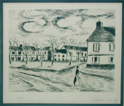 Lot 384 - Maurice de Vlaminck LA FERTE-ALAIS, PLACE DU...