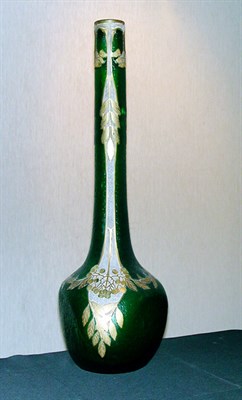 Lot 151 - French Cameo Glass Vase With a tall...