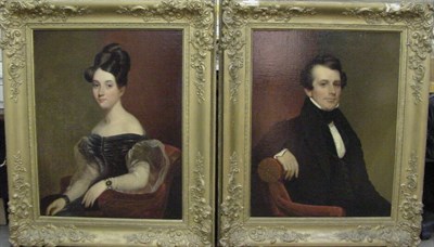 Lot 27 - Attributed to John Wesley Jarvis PORTRAIT OF A...