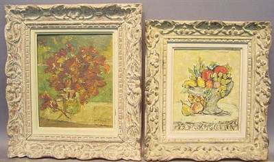 Lot 107 - Gabriel Spat American, 1890-1967 FLORAL STILL...