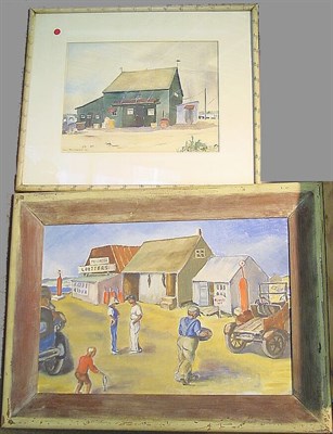 Lot 10 - American School 20th Century MENEMSHA LOBSTER...
