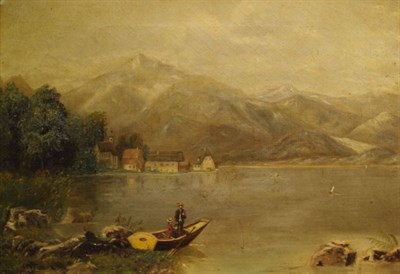 Lot 22 - Continental School 19th Century Lakeside...
