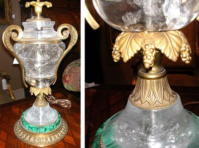 Lot 606 - Louis XV Style Gilt-Bronze Mounted Rock...