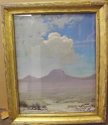 Lot 128 - Audley Dean Nicols 1886-1941 DESERT LANDSCAPE...