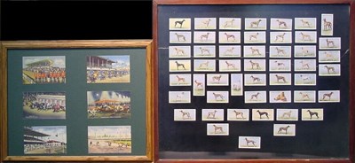 Lot 18 - Group of Three Framed Collections of Tobacco...