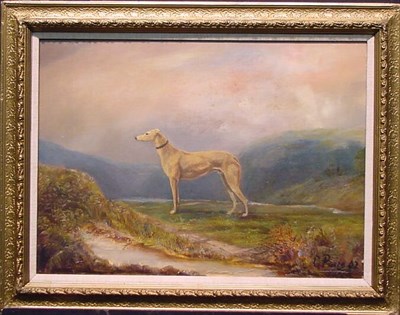 Lot 168 - George Paice British, 1854-1925 GREYHOUND IN...