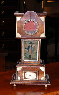 Lot 152 - Inlaid Mahogany and Bone Watch Hutch New...