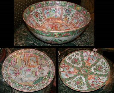 Lot 708 - Group of Three Chinese Export Porcelain...