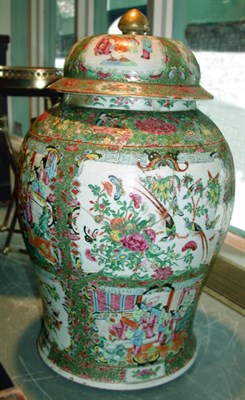 Lot 761A - Chinese Export Porcelain Covered Vase