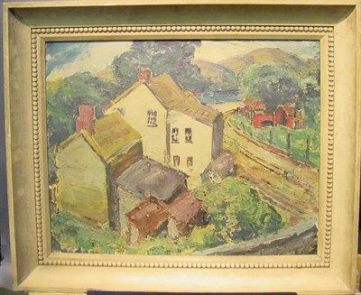 Lot 9 - American School 20th Century A BEND IN THE...