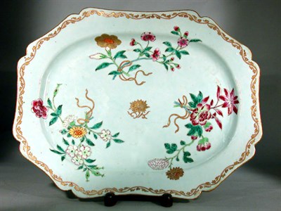 Lot 643 - Chinese Export Polychrome Decorated Porcelain...