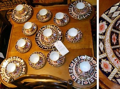 Lot 391 - Assembled Derby Porcelain Partial Dinner...