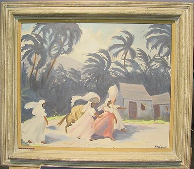 Lot 91 - Nita Schroeder 20th Century BAHAMA MAMAS...