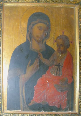 Lot 709A - Italian School Painted Icon