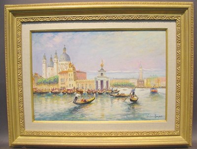 Lot 84 - Luciano Rampaso Italian, b. 1936 VENICE - FIN...