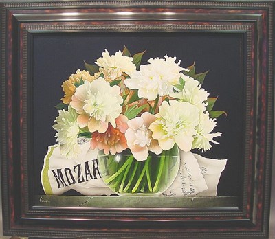 Lot 35 - Alain Geneau French, b.1932 LES FLEURS DE LA...