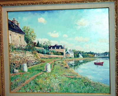 Lot 61 - Yetuart Kaprielian b. 1959 PONT CROIX LE...