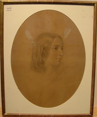 Lot 37 - Attributed to Charles Octavius Cole PORTRAIT...
