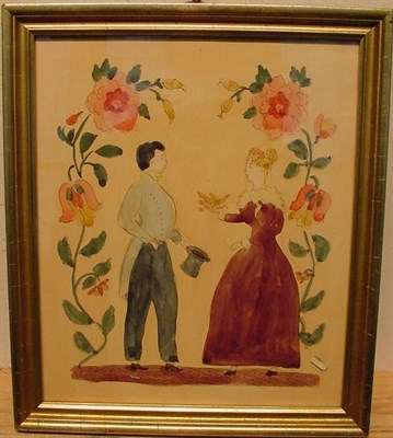 Lot 2 - Pennsylvania German School 19th/20th Century...