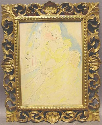Lot 116 - Attributed to Marcel Vertes WOMAN IN HER...