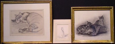 Lot 76 - Attributed to Theophile Alexandre Steinlen...