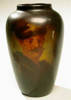 Lot 225 - Weller Louwelsa Portrait Vase Of ovoid form,...