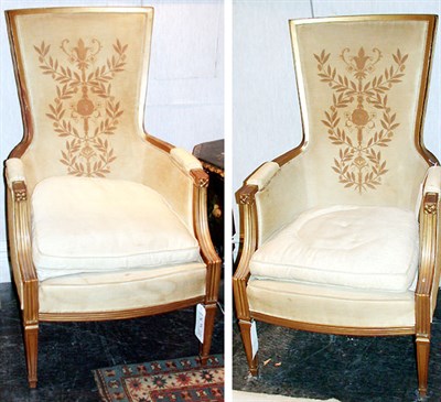 Lot 224 - Pair of Italian Neoclassical Style Painted and...