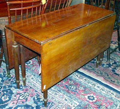 Lot 310 - Late Federal Cherry Drop-Leaf Table 19th...