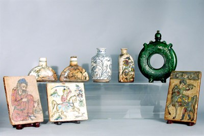 Lot 360 - Group of Iznik Style Pottery Comprising three...