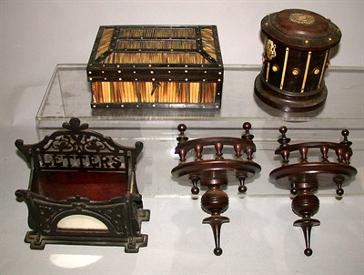 Lot 362 - Miscellaneous Group of Treenware Comprising a...