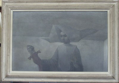 Lot 153 - Robert Remsen Vickrey b.1926 THE PUPPET, 1952...