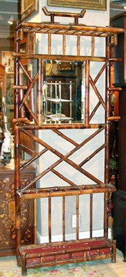 Lot 338 - Victorian Bamboo Hall Tree