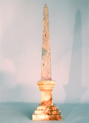 Lot 334 - Marble Obelisk