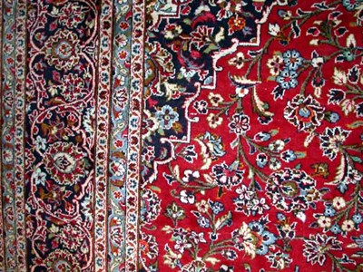 Lot 632 - Kashan Carpet Central Iran, contemporary The...