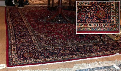 Lot 546 - Kashan Carpet Central Iran, contemporary The...