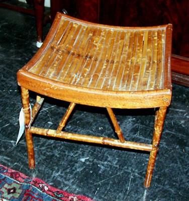 Lot 138A - Bamboo Stool