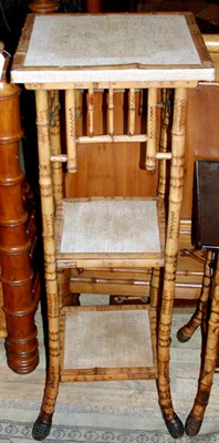 Lot 290 - Group of Three Victorian Bamboo and Rattan...