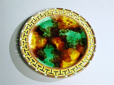 Lot 453 - Set of Eight Wedgwood Majolica Plates Each...