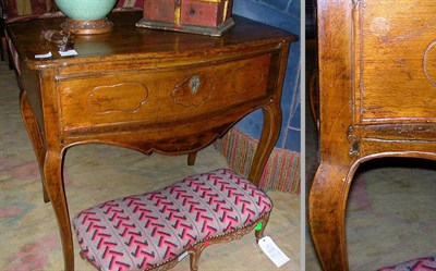 Lot 174 - Provincial Louis XV Style Walnut Side Table